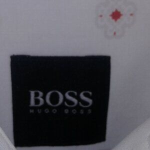 Hugo Boss button down, long sleeve mens shirt